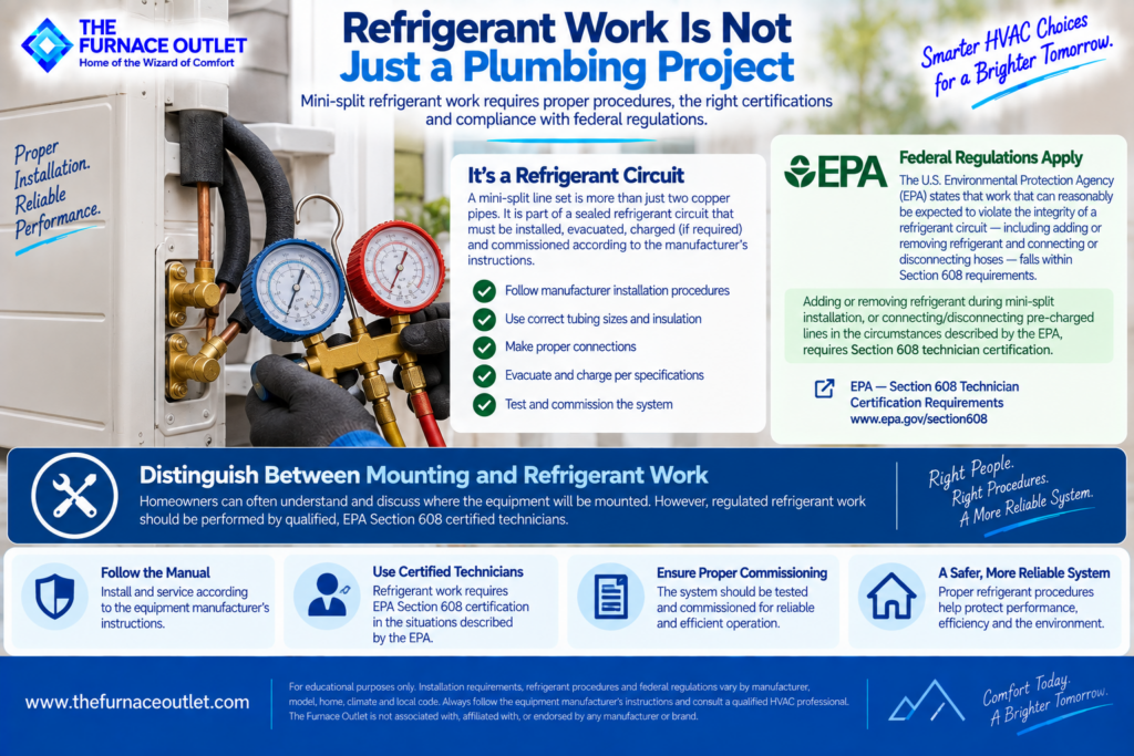 Refrigerant Work Is Not Just a Plumbing Project