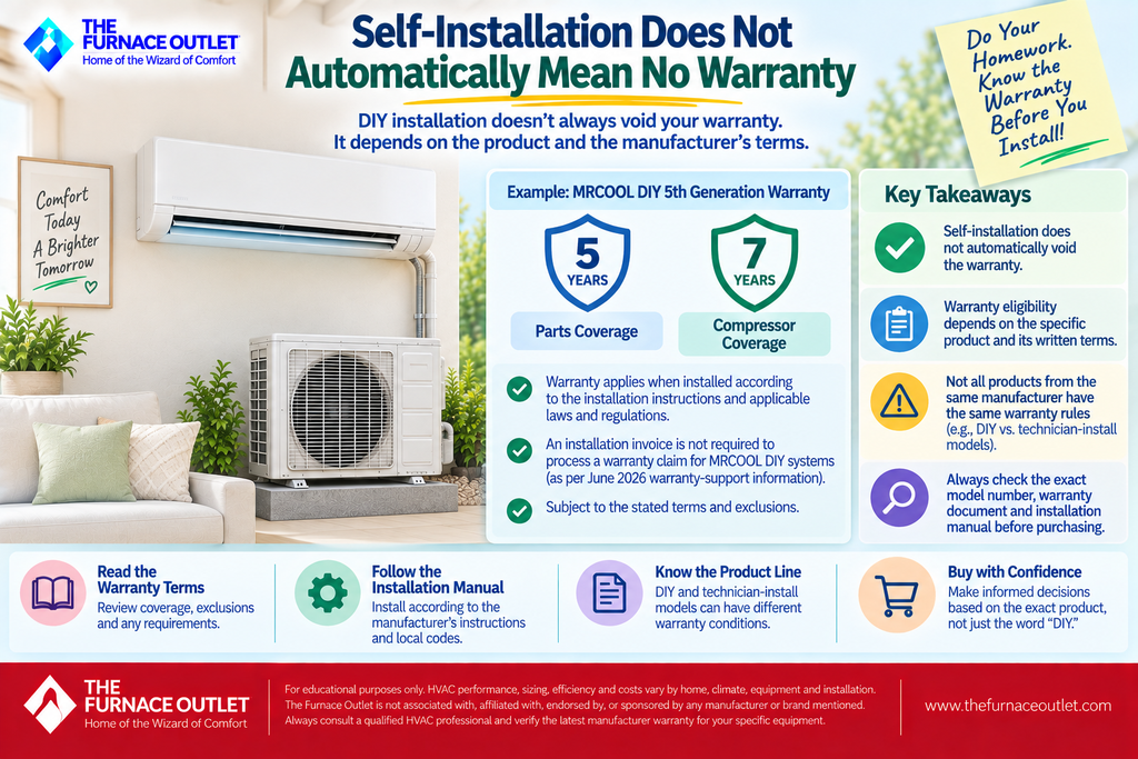 Self-Installation Does Not Automatically Mean No Warranty