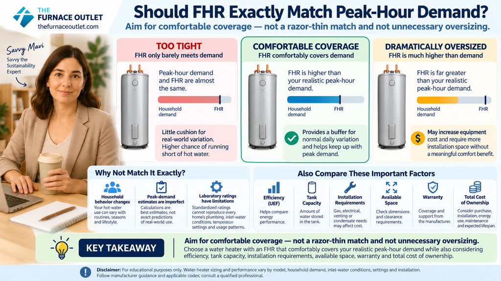 Should FHR Exactly Match Peak-Hour Demand