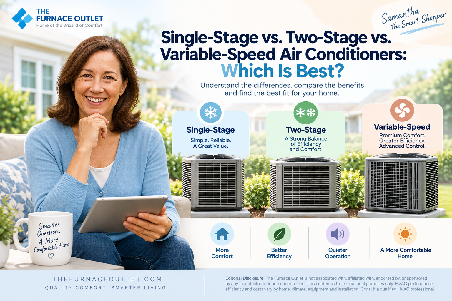 Single-Stage vs. Two-Stage vs. Variable-Speed Air Conditioners: Which Is Best