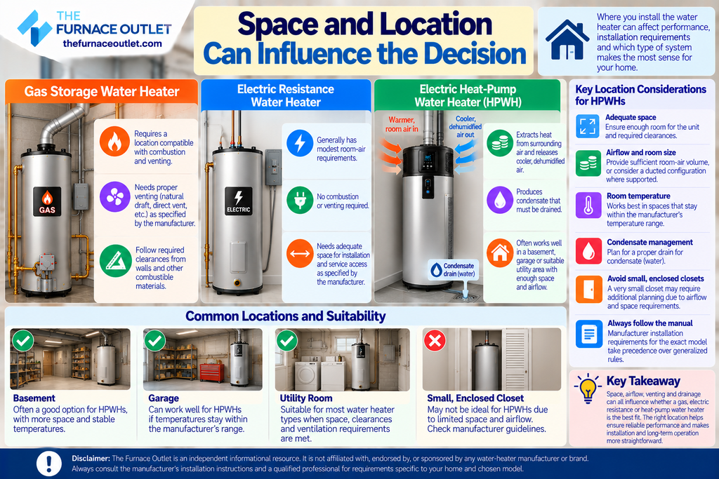 Space and Location Can Influence the Decision