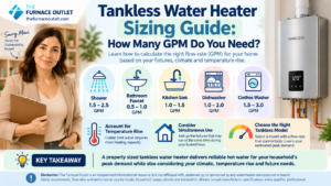 Tankless Water Heater Sizing Guide How Many GPM Do You Need