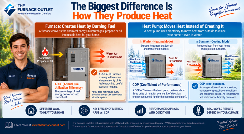 The Biggest Difference Is How They Produce Heat
This is where the comparison becomes much more interesting