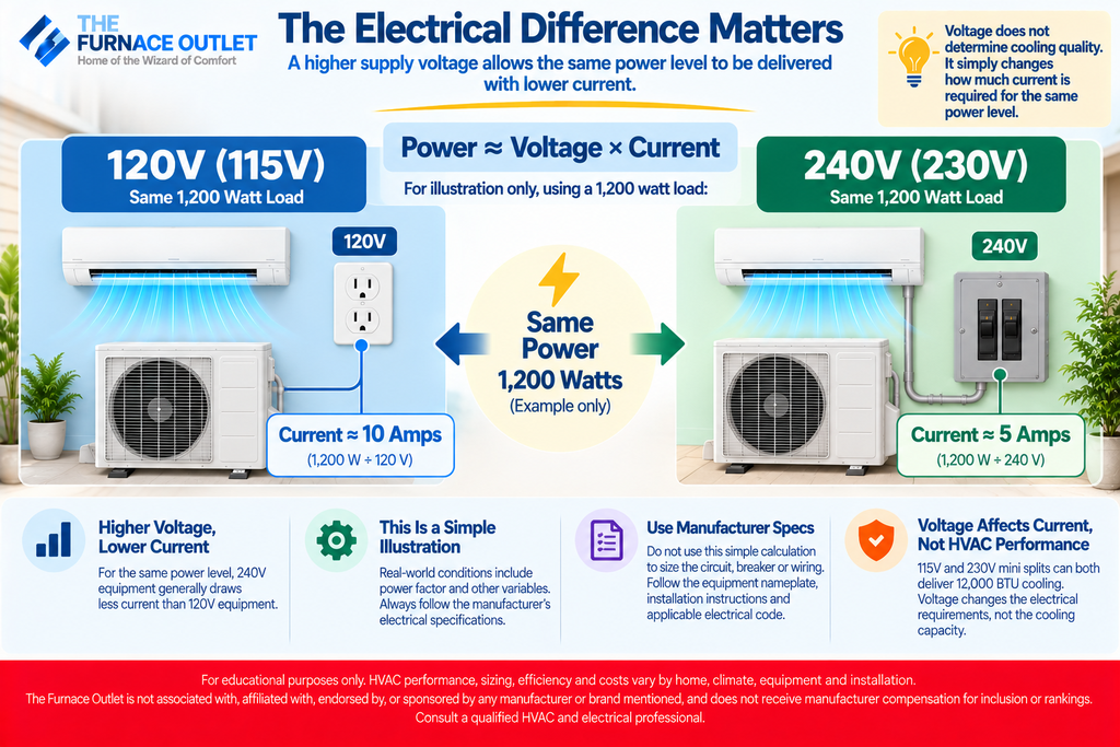 The Electrical Difference Matters