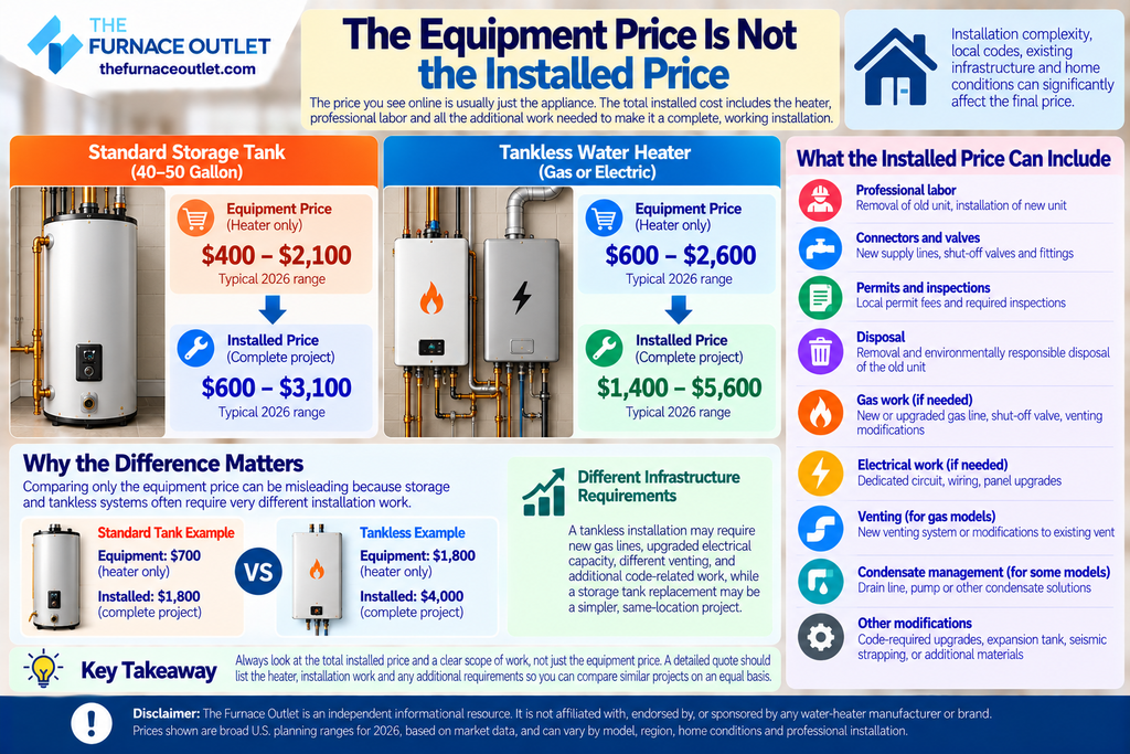 The Equipment Price Is Not the Installed Price