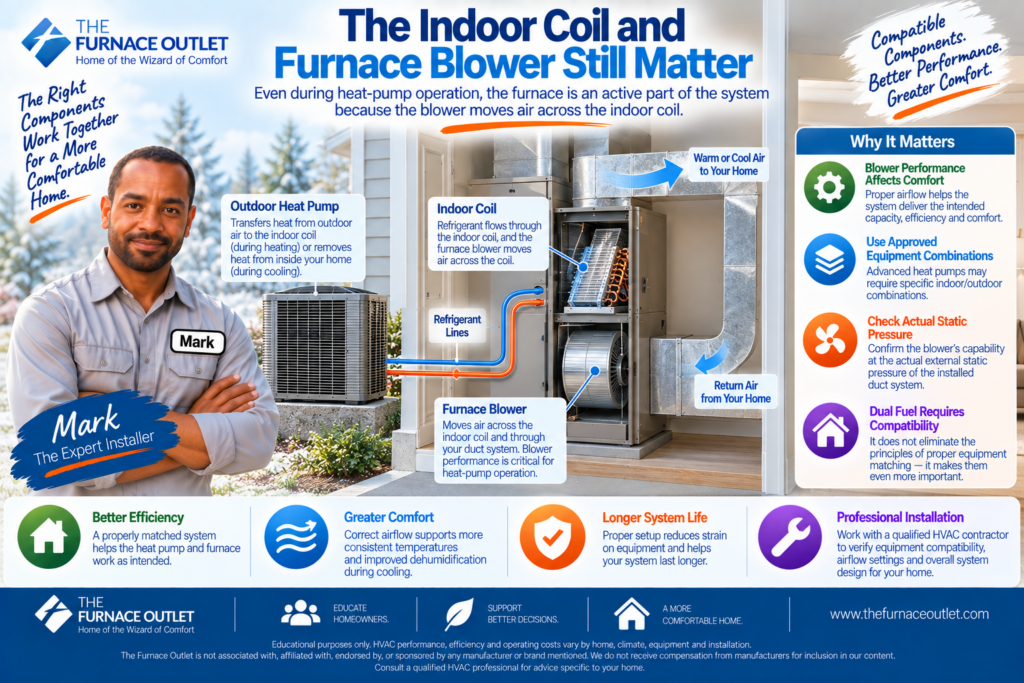 The Indoor Coil and Furnace Blower Still Matter