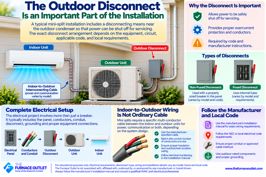 The Outdoor Disconnect Is an Important Part of the Installation