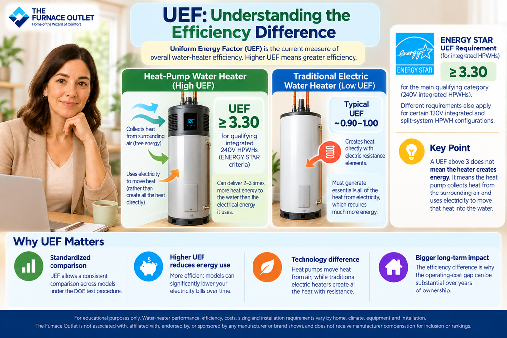 UEF Understanding the Efficiency Difference