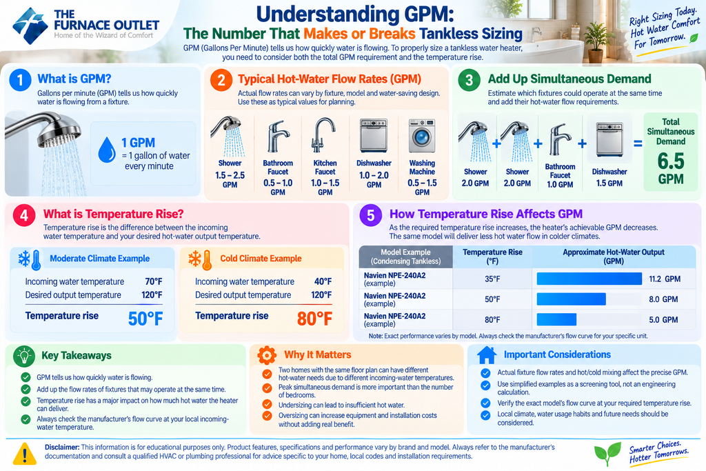 Understanding GPM: The Number That Makes or Breaks Tankless Sizing