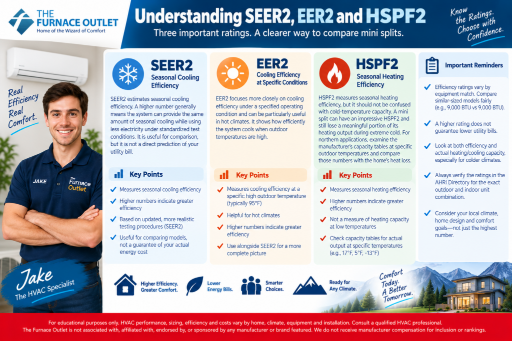 Understanding SEER2, EER2 and HSPF2
