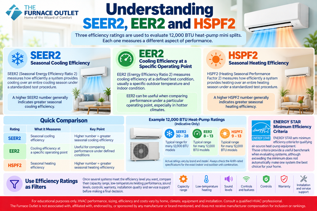 Understanding SEER2, EER2 and HSPF2