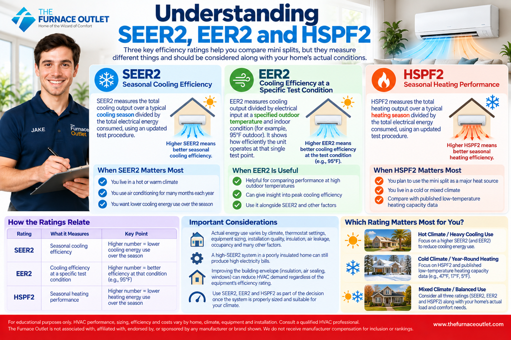 Understanding SEER2, EER2 and HSPF2