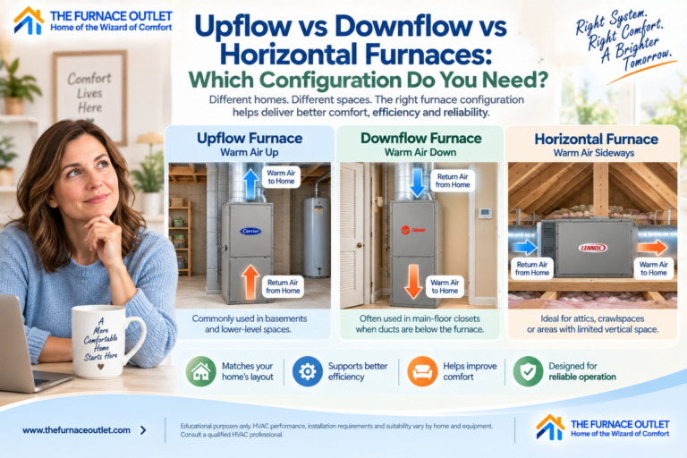 Upflow vs Downflow vs Horizontal Furnaces: Which Configuration Do You Need?