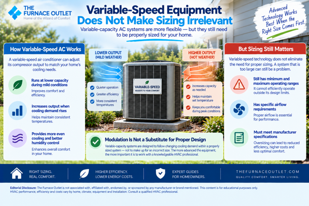 Variable-Speed Equipment Does Not Make Sizing Irrelevant