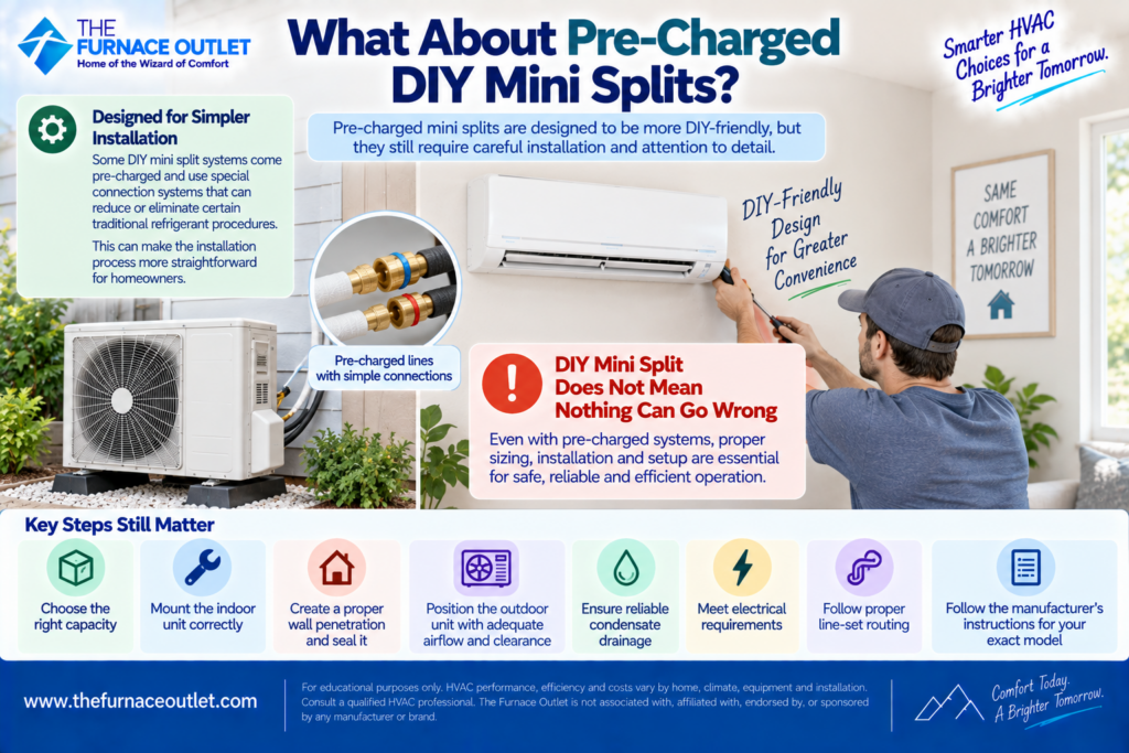 What About Pre-Charged DIY Mini Splits