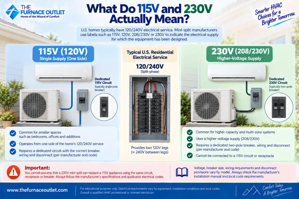 What Do 115V and 230V Actually Mean