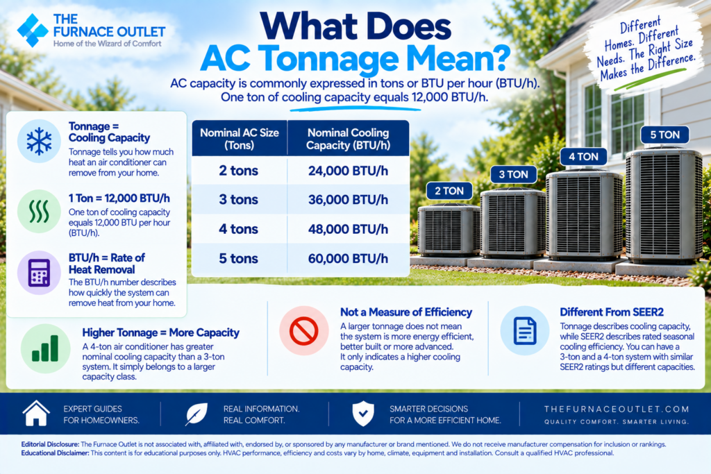 What Does AC Tonnage Mean