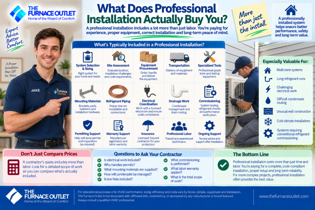 What Does Professional Installation Actually Buy You