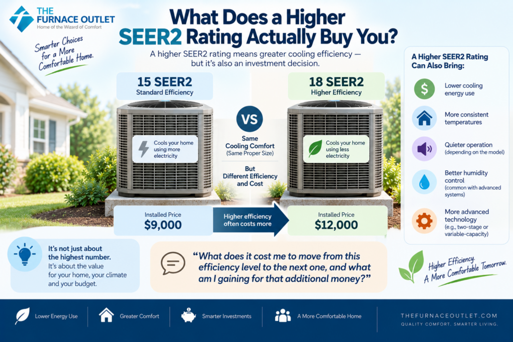 What Does a Higher SEER2 Rating Actually Buy You