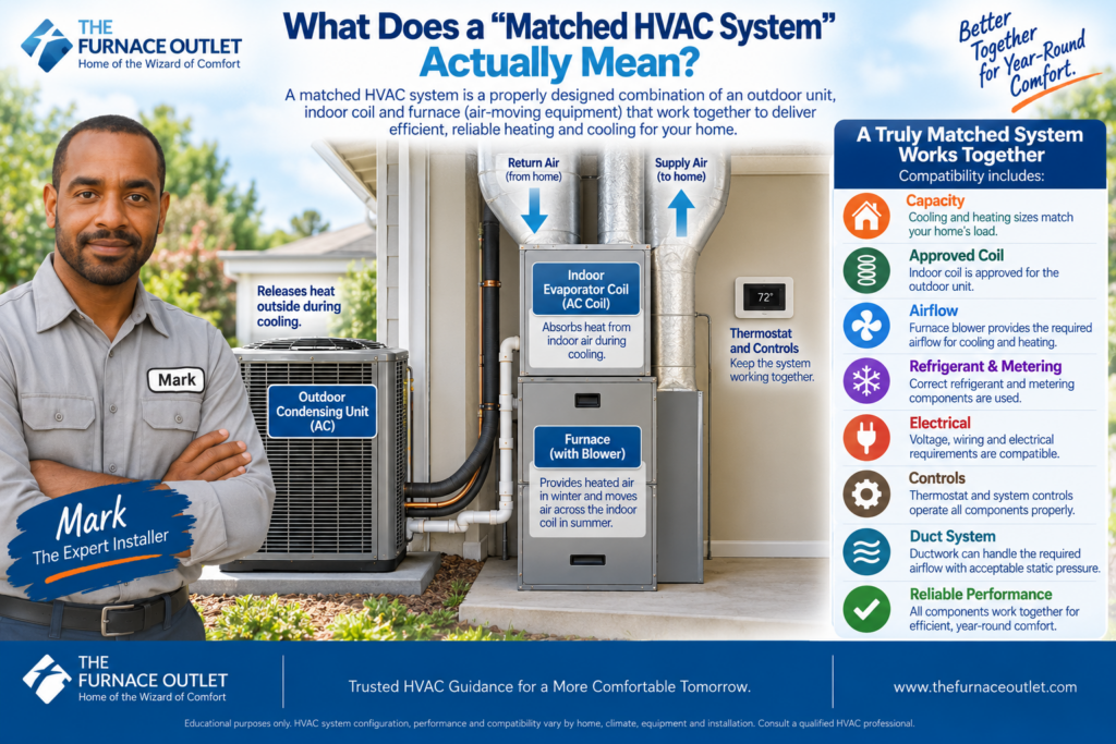What Does a “Matched HVAC System” Actually Mean