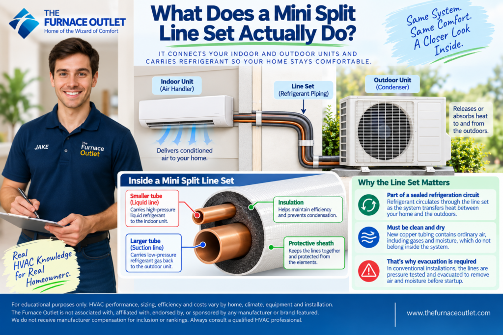 What Does a Mini Split Line Set Actually Do