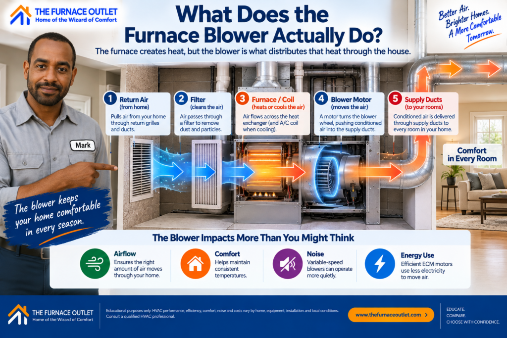 What Does the Furnace Blower Actually Do