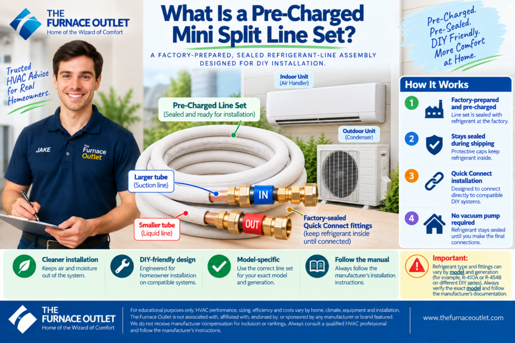 What Is a Pre-Charged Mini Split Line Set