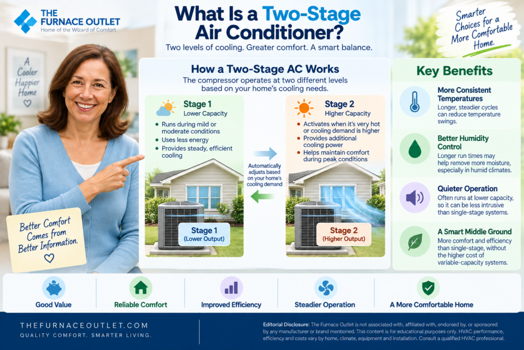 What Is a Two-Stage Air Conditioner