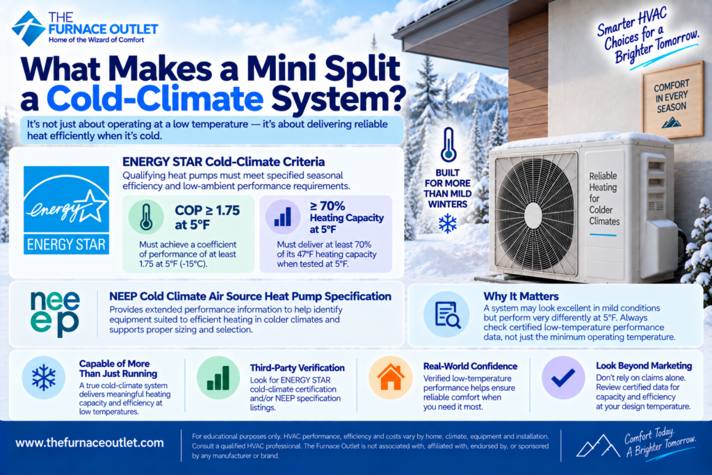 What Makes a Mini Split a Cold-Climate System