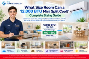 What Size Room Can a 12,000 BTU Mini Split Cool Complete Sizing Guide