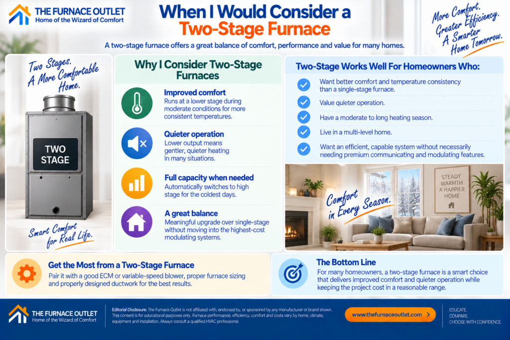 When I Would Consider a Two-Stage Furnace