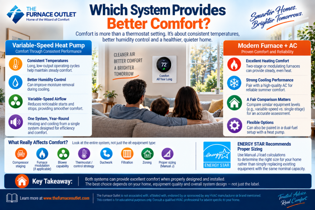 Which System Provides Better Comfort