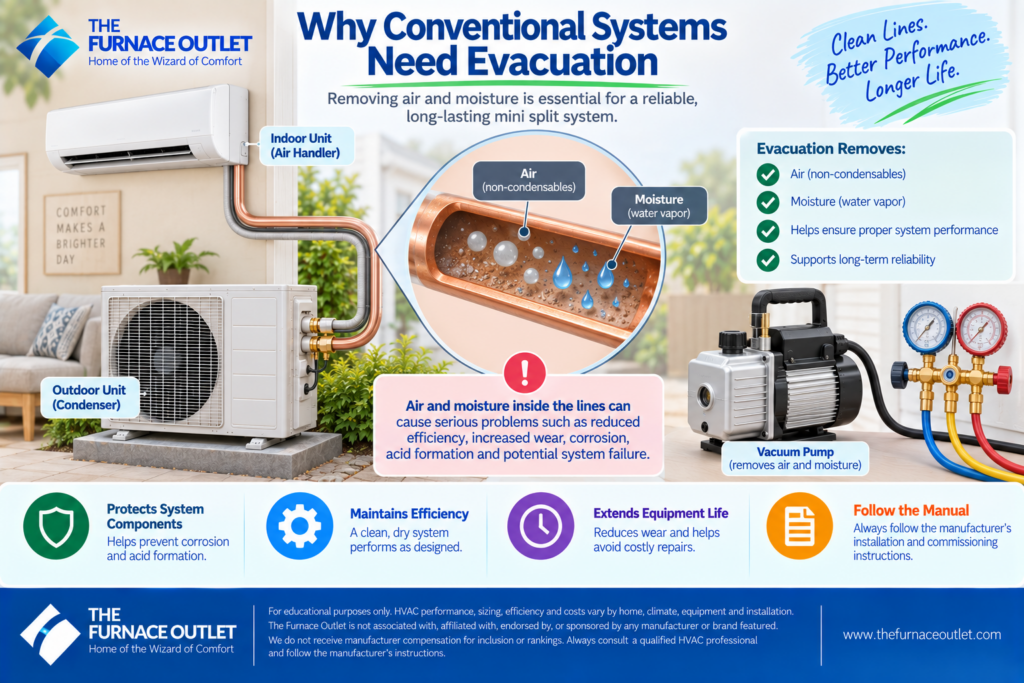 Why Conventional Systems Need Evacuation