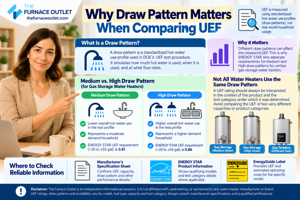 Why Draw Pattern Matters When Comparing UEF