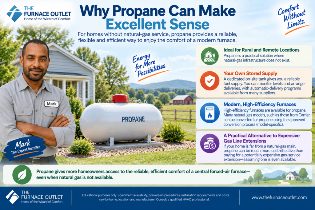 Why Propane Can Make Excellent Sense