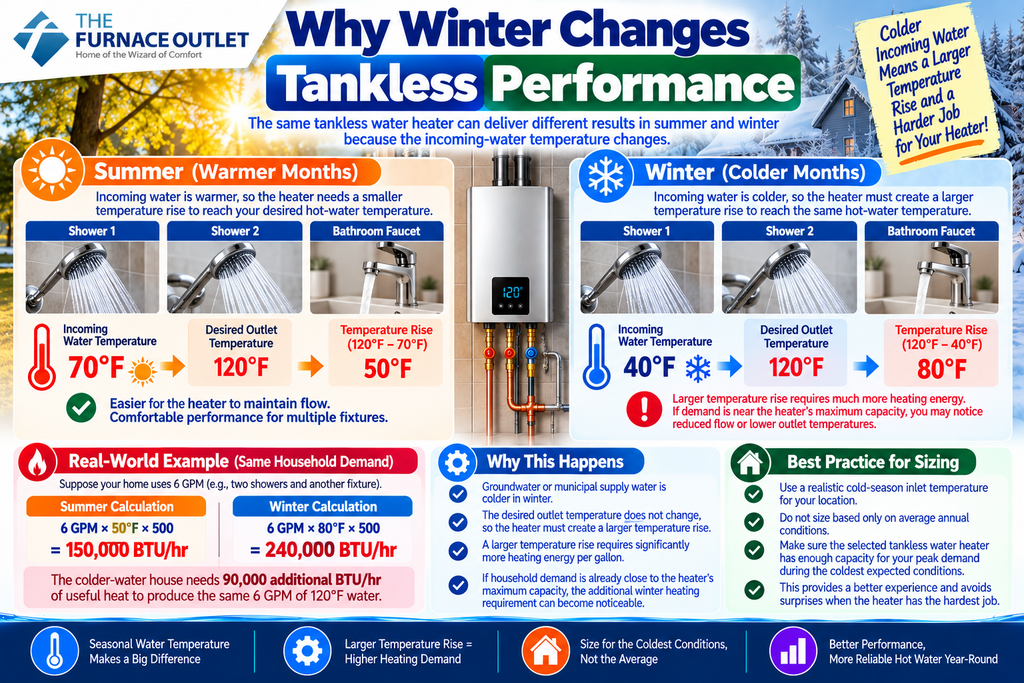 Why Winter Changes Tankless Performance