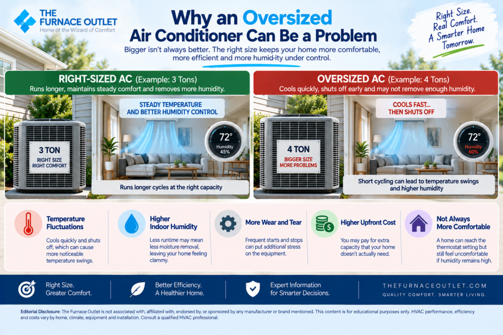 Why an Oversized Air Conditioner Can Be a Problem