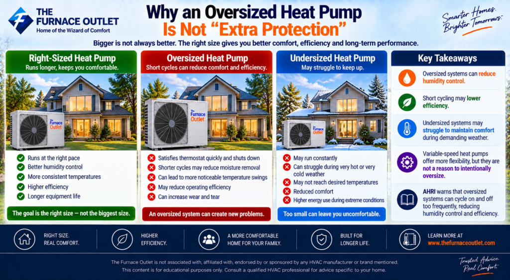 Why an Oversized Heat Pump Is Not “Extra Protection”
