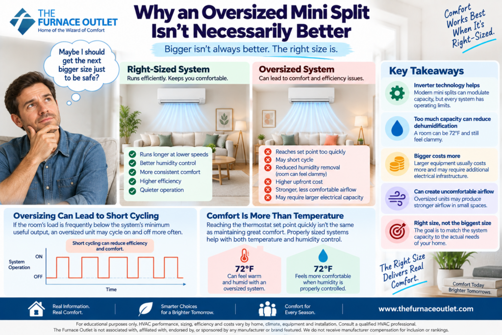 Why an Oversized Mini Split Isn't Necessarily Better