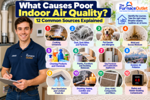What Causes Poor Indoor Air Quality? 12 Common Sources Explained