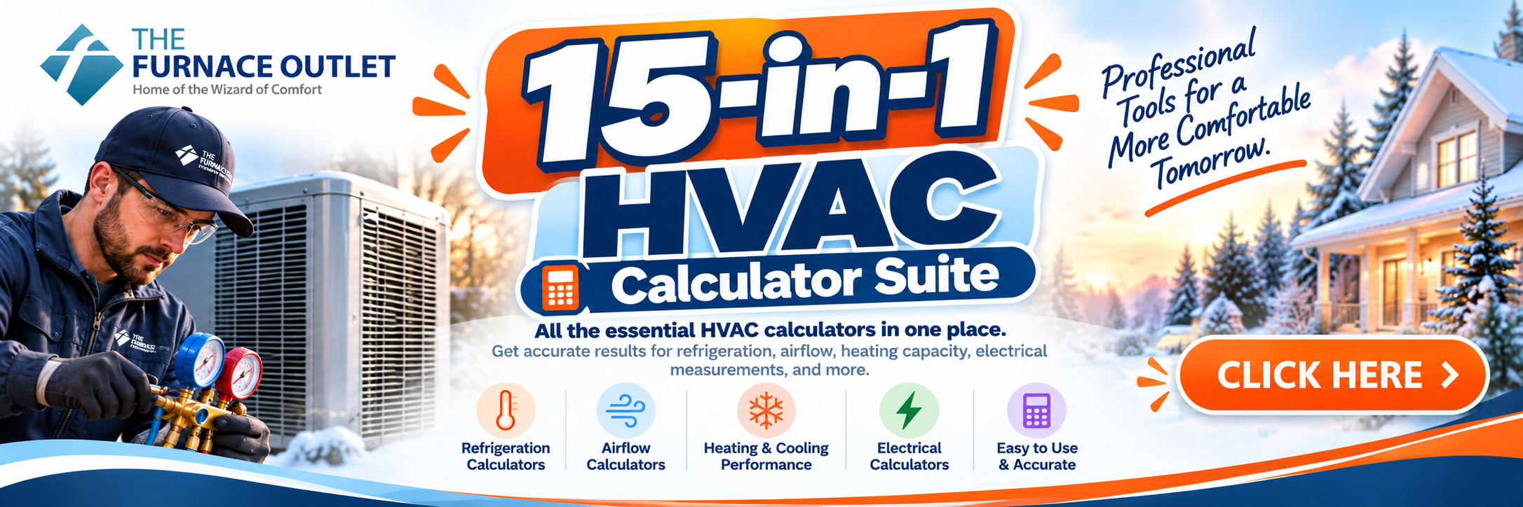 15-in-1 HVAC Calculator Suite