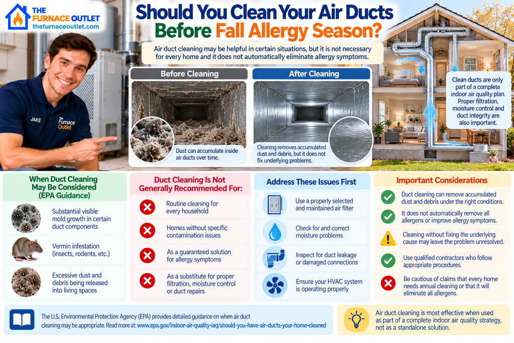 Should You Clean Your Air Ducts Before Fall Allergy Season