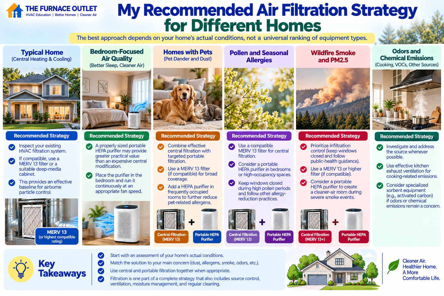 My Recommended Air Filtration Strategy for Different Homes