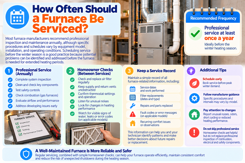 How Often Should a Furnace Be Serviced?