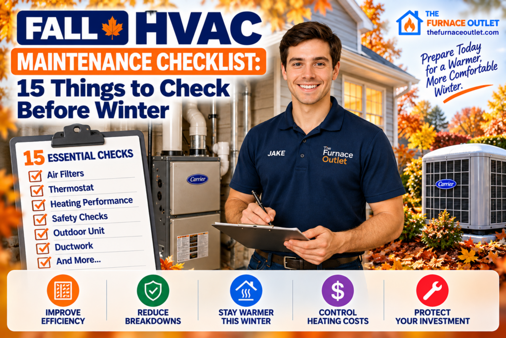 Fall HVAC Maintenance Checklist: 15 Things to Check Before Winter