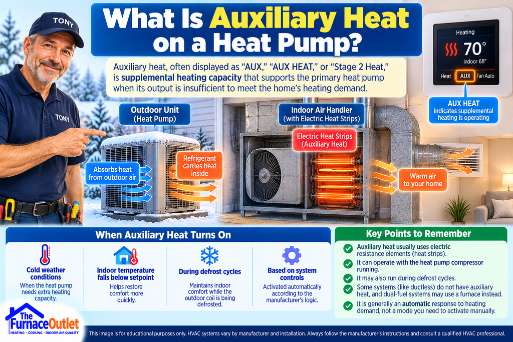 What Is Auxiliary Heat on a Heat Pump?