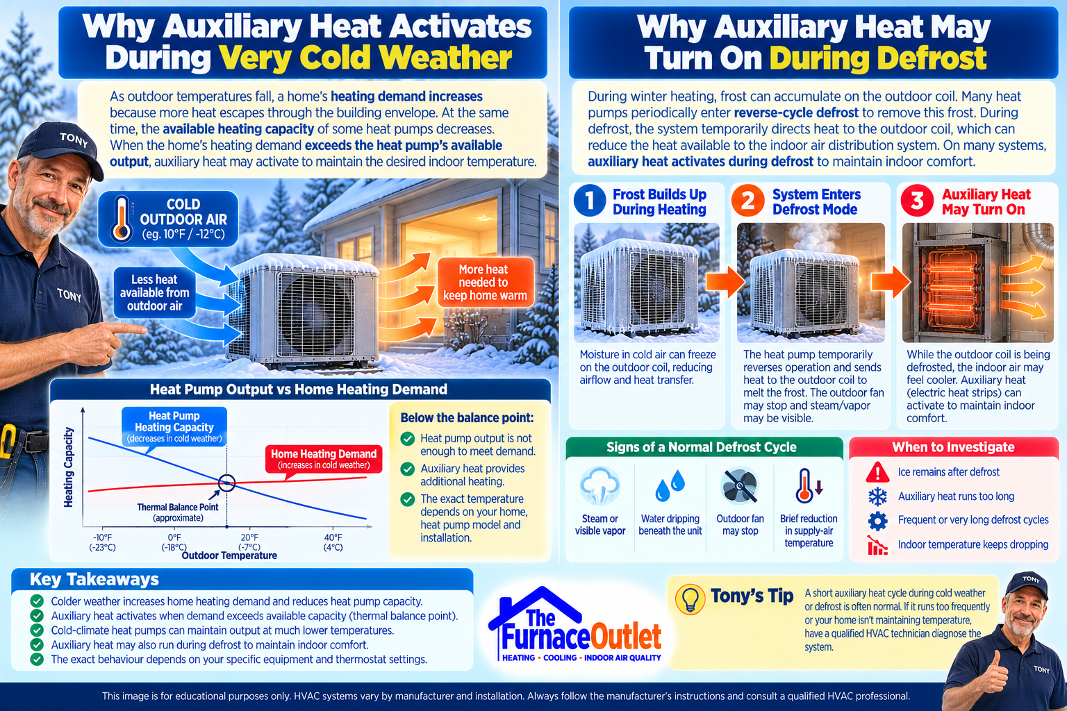 Why Auxiliary Heat Activates During Very Cold Weather