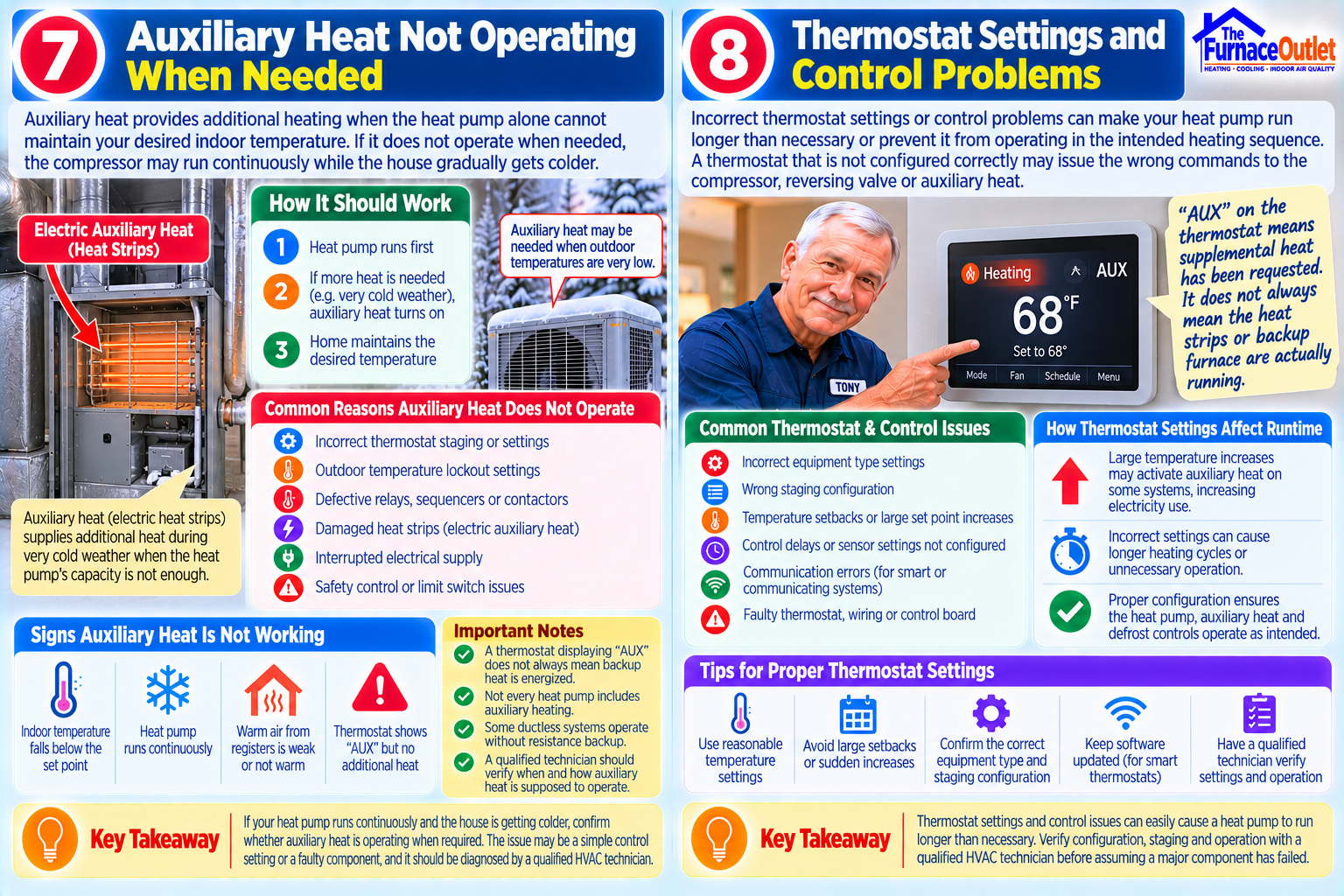 Auxiliary Heat and Thermostat Guide