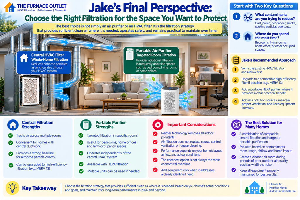 Jake's Final Perspective: Choose the Right Filtration for the Space You Want to Protect