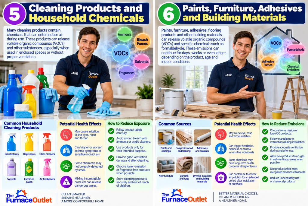 Cleaning Products and Household Chemicals